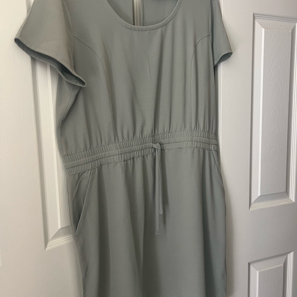 Elegant Gray Women's Dress